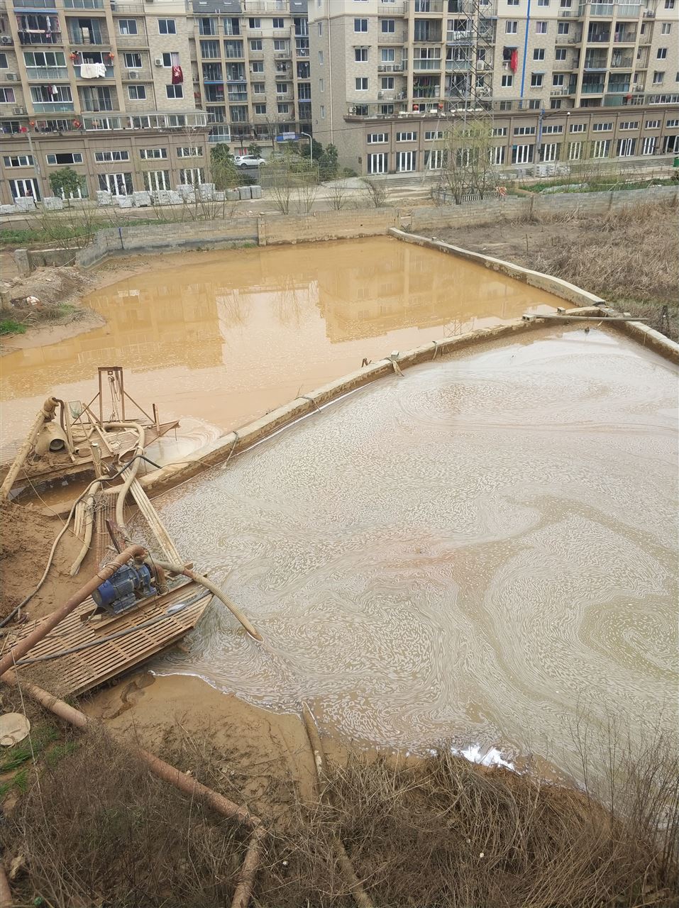 营口沉淀池淤泥清理-厂区废水池淤泥清淤